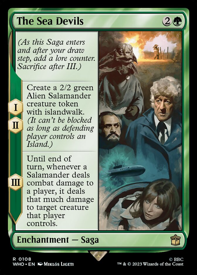 The Sea Devils - carta Magic The Gathering