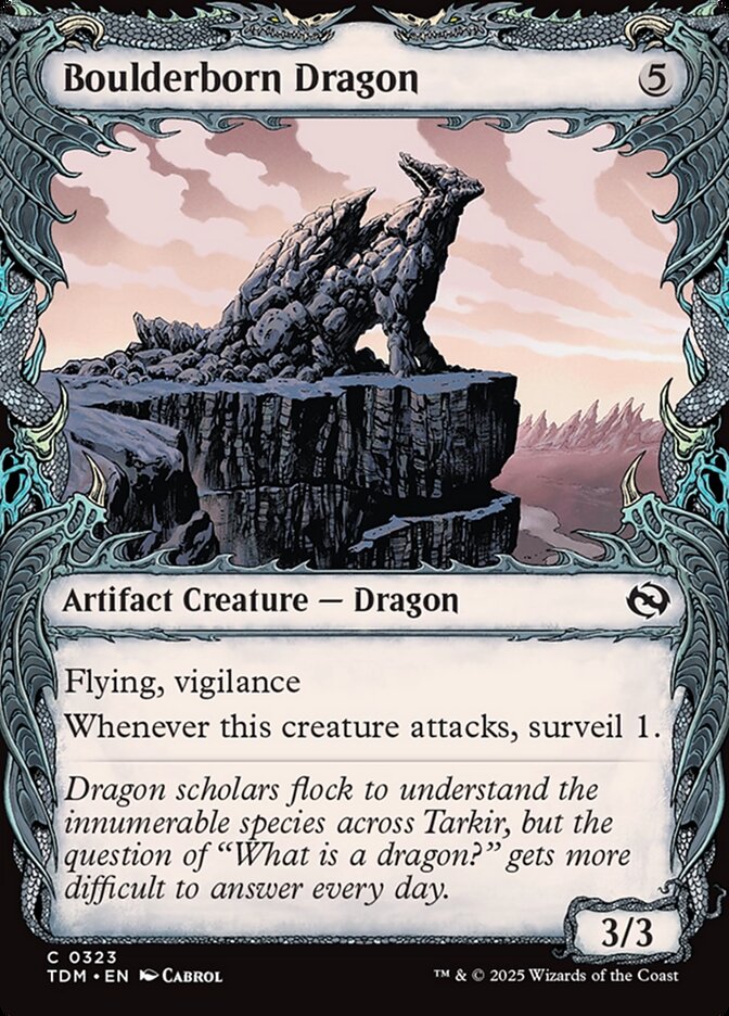 Boulderborn Dragon - TDM-323-NF-BF-SC