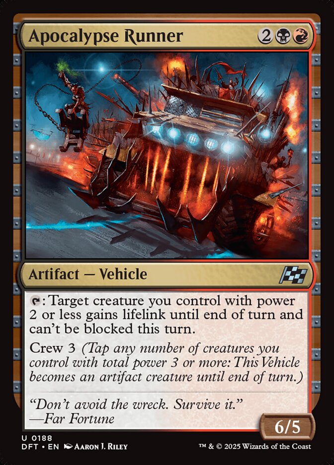 Apocalypse Runner - carta Magic The Gathering