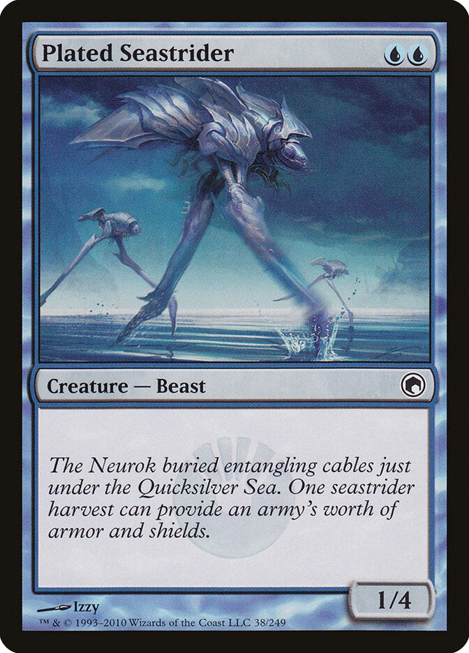 Plated Seastrider - carta Magic The Gathering