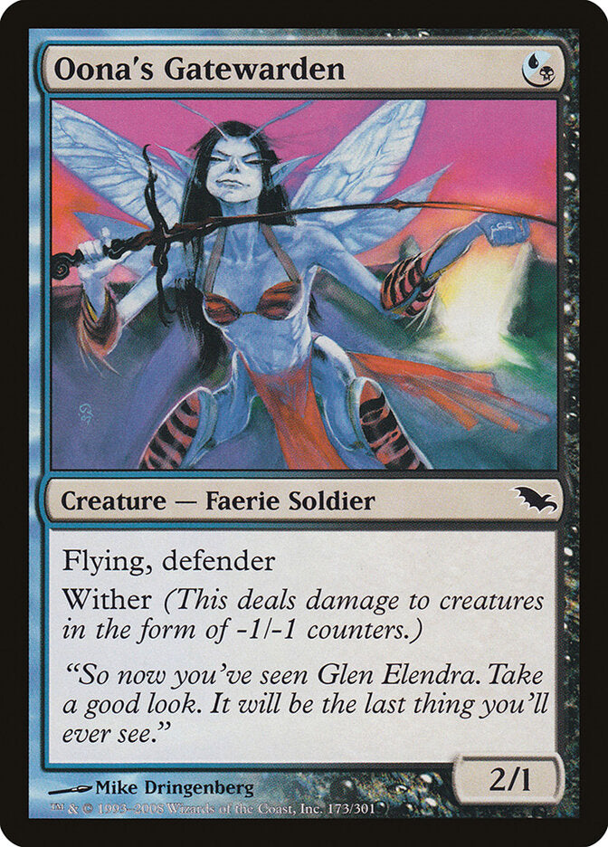 Oona's Gatewarden - carta Magic The Gathering