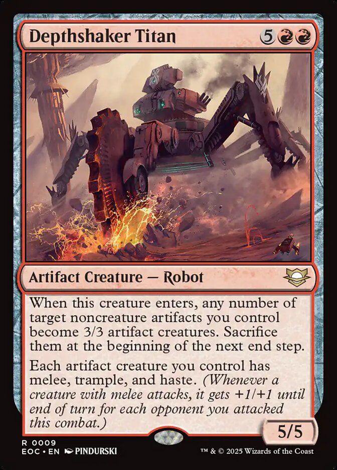 Depthshaker Titan - carta Magic The Gathering