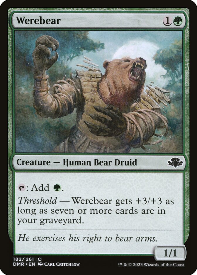 Werebear - carta Magic The Gathering