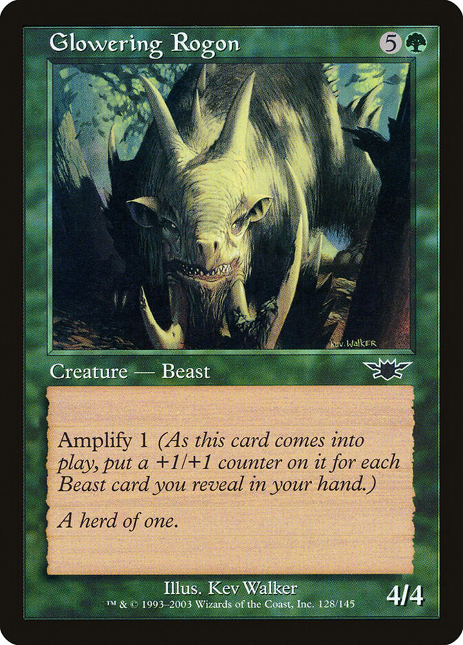 Glowering Rogon - carta Magic The Gathering