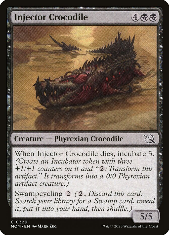Injector Crocodile - carta Magic The Gathering