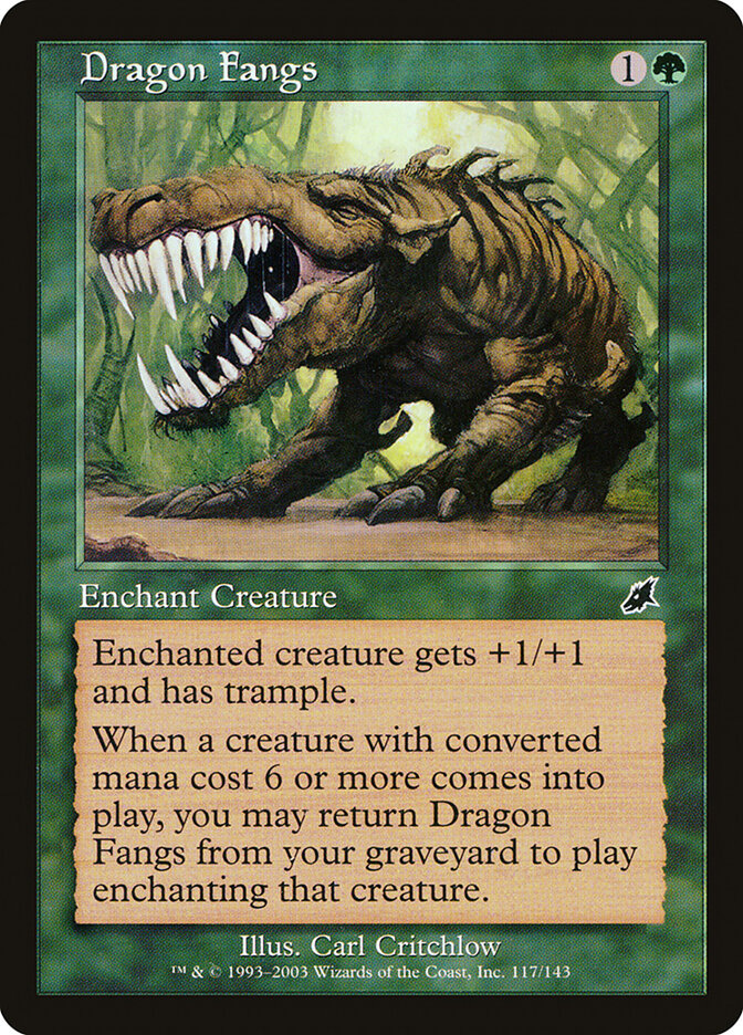 Dragon Fangs - carta Magic The Gathering