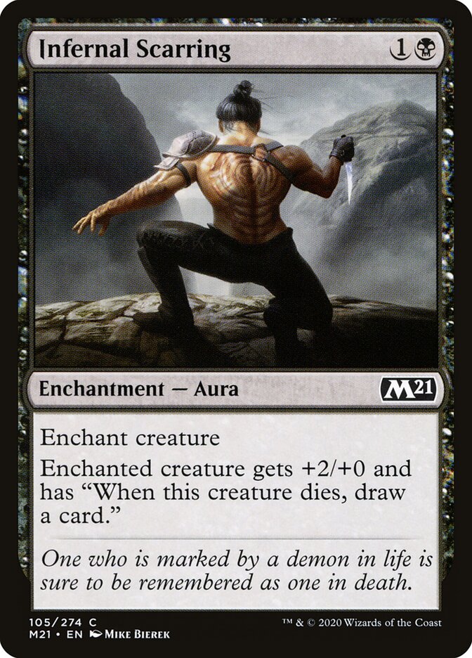 Infernal Scarring - carta Magic The Gathering