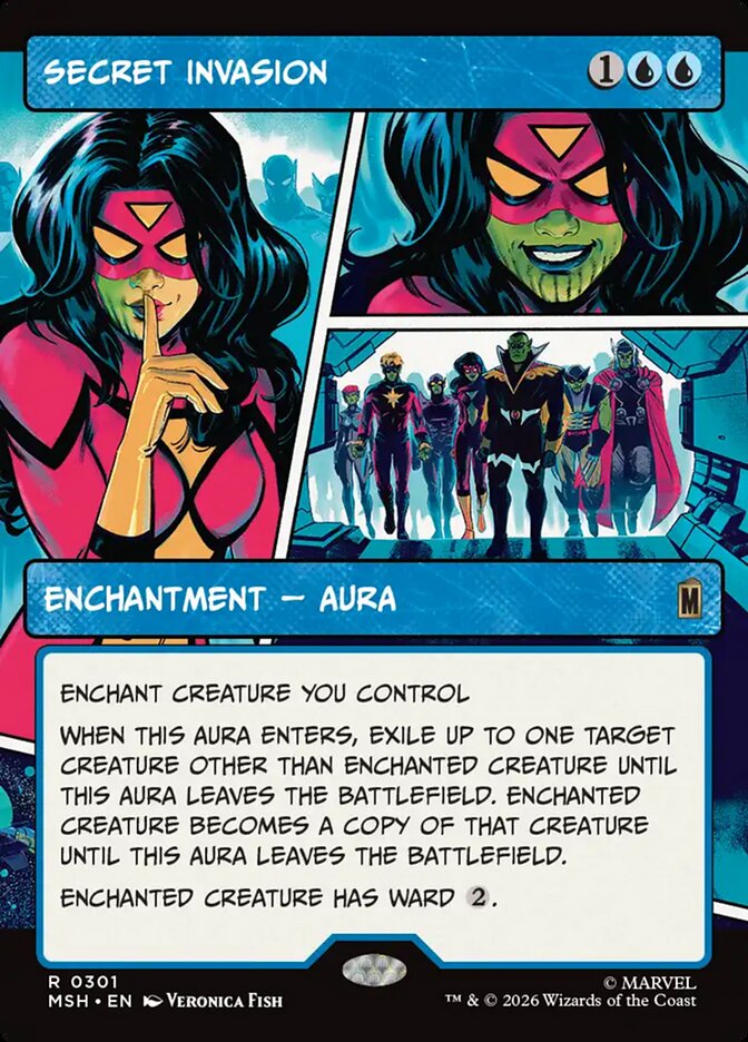 Secret Invasion - carta Magic The Gathering