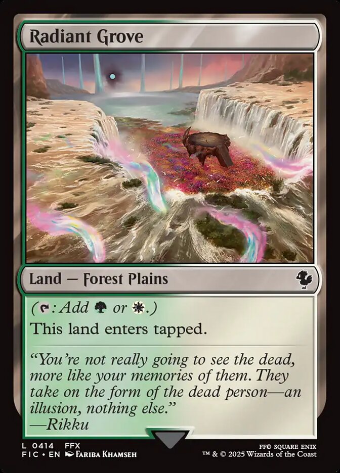 Radiant Grove - carta Magic The Gathering