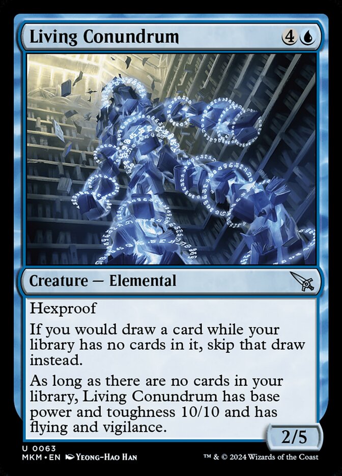 Living Conundrum - carta Magic The Gathering