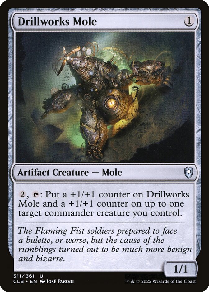 Drillworks Mole - carta Magic The Gathering