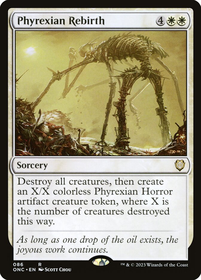 Phyrexian Rebirth - carta Magic The Gathering