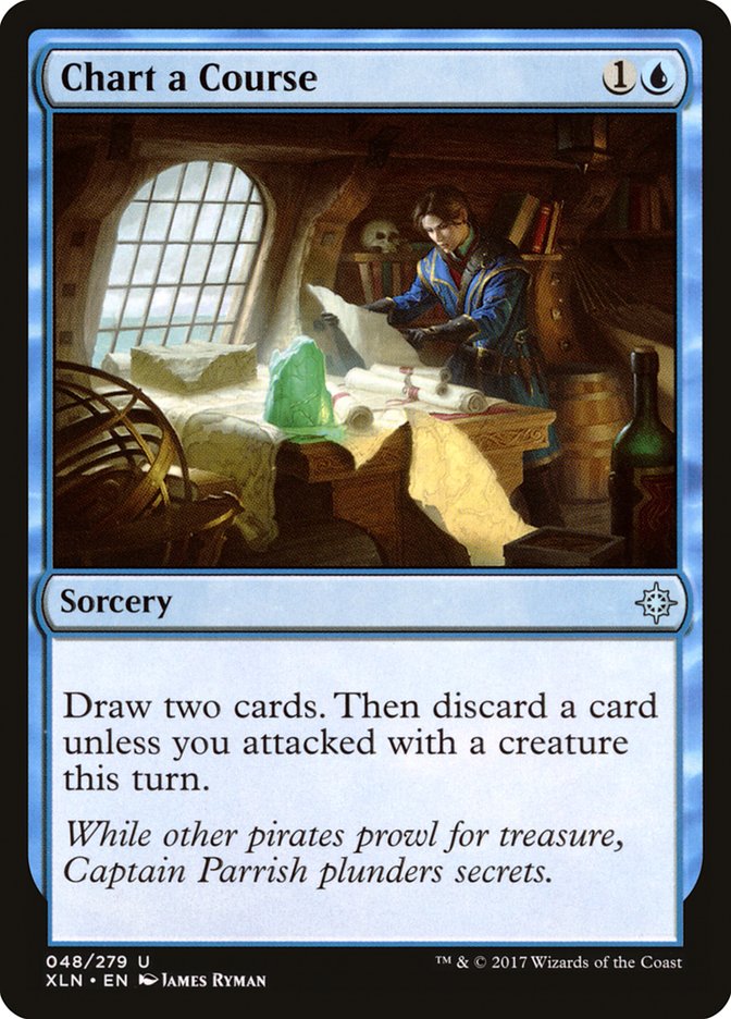 Chart a Course - carta Magic The Gathering