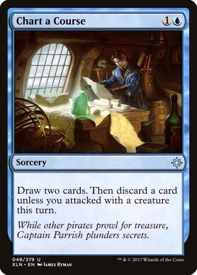 Chart a Course - carta Magic The Gathering