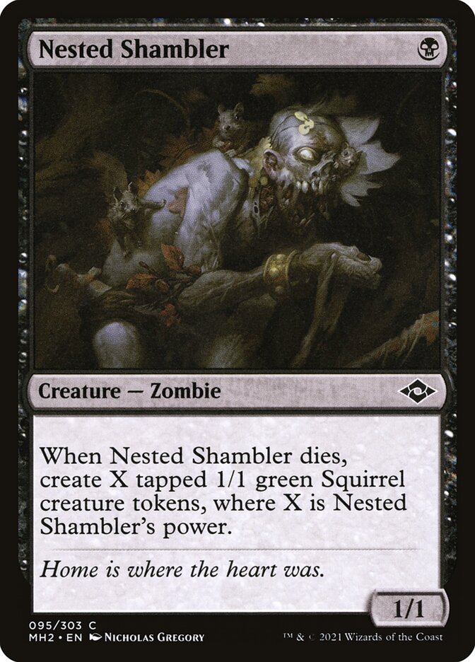 Nested Shambler - carta Magic The Gathering