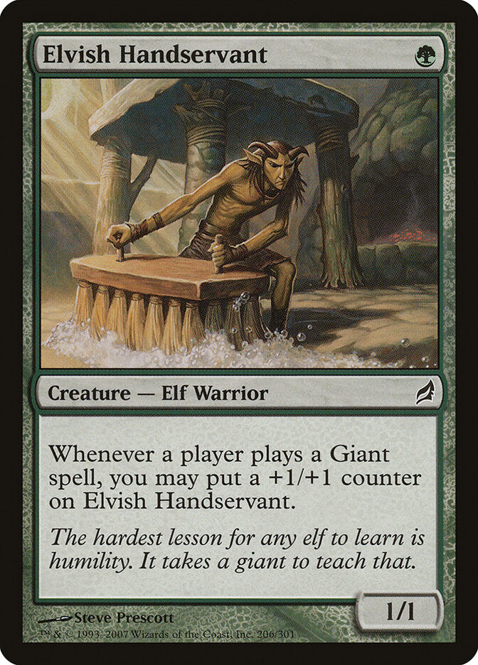 Elvish Handservant - carta Magic The Gathering
