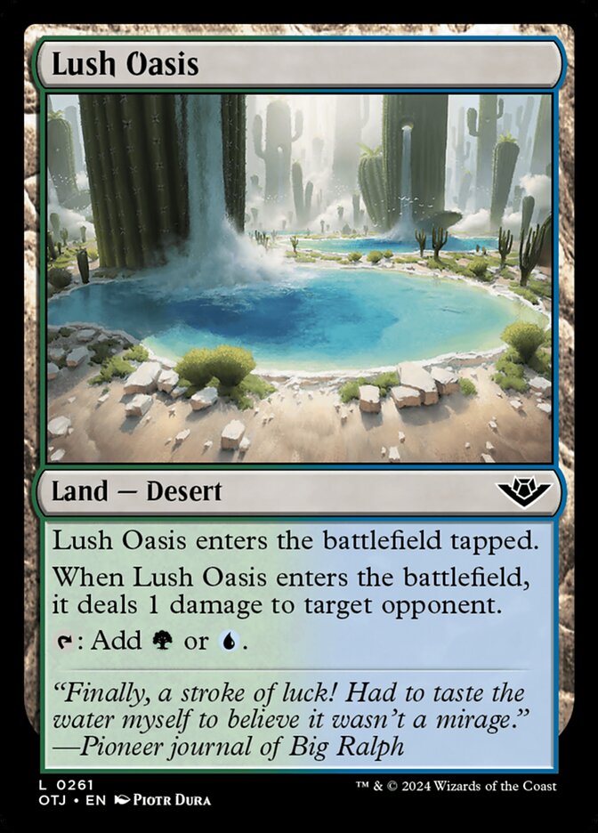 Lush Oasis - OTJ-261-F-STD