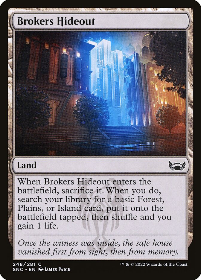 Brokers Hideout - SNC-248-NF-STD