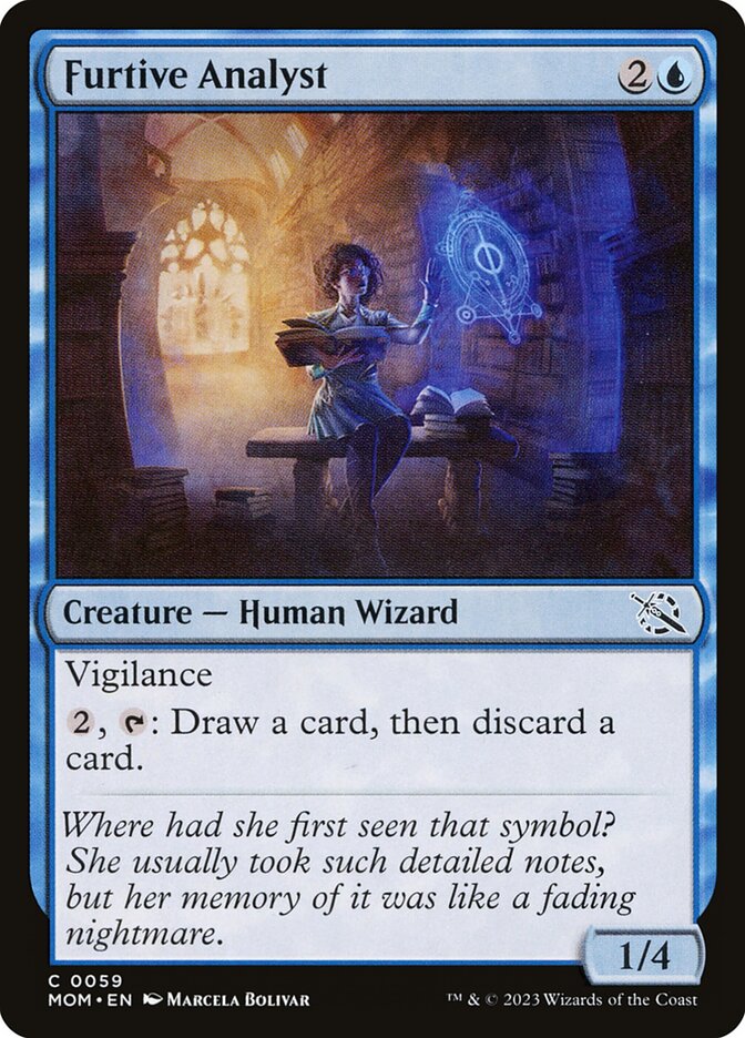 Furtive Analyst - carta Magic The Gathering