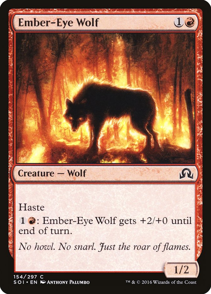 Ember-Eye Wolf - carta Magic The Gathering