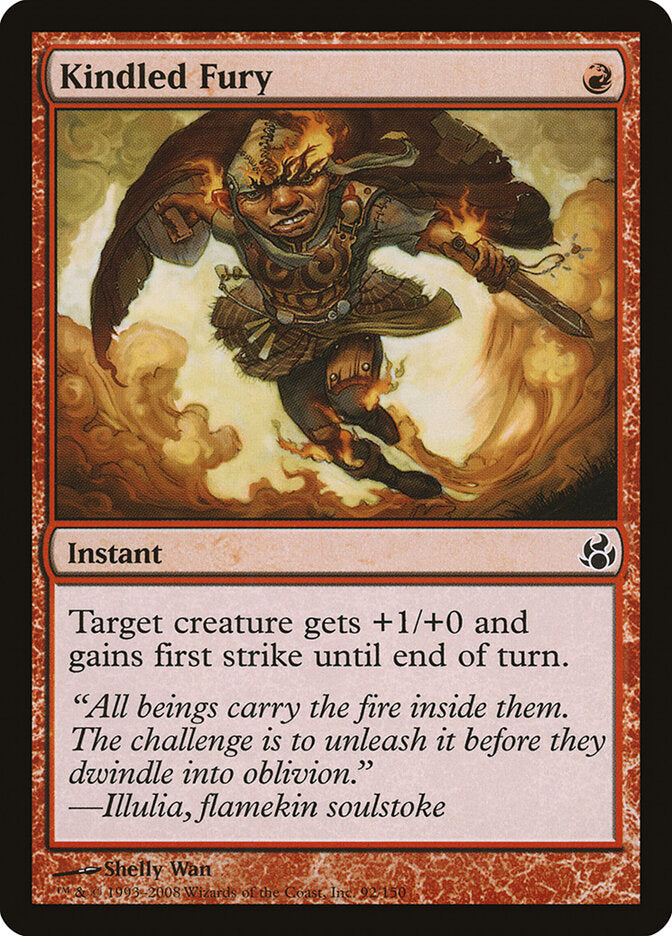 Kindled Fury - carta Magic The Gathering