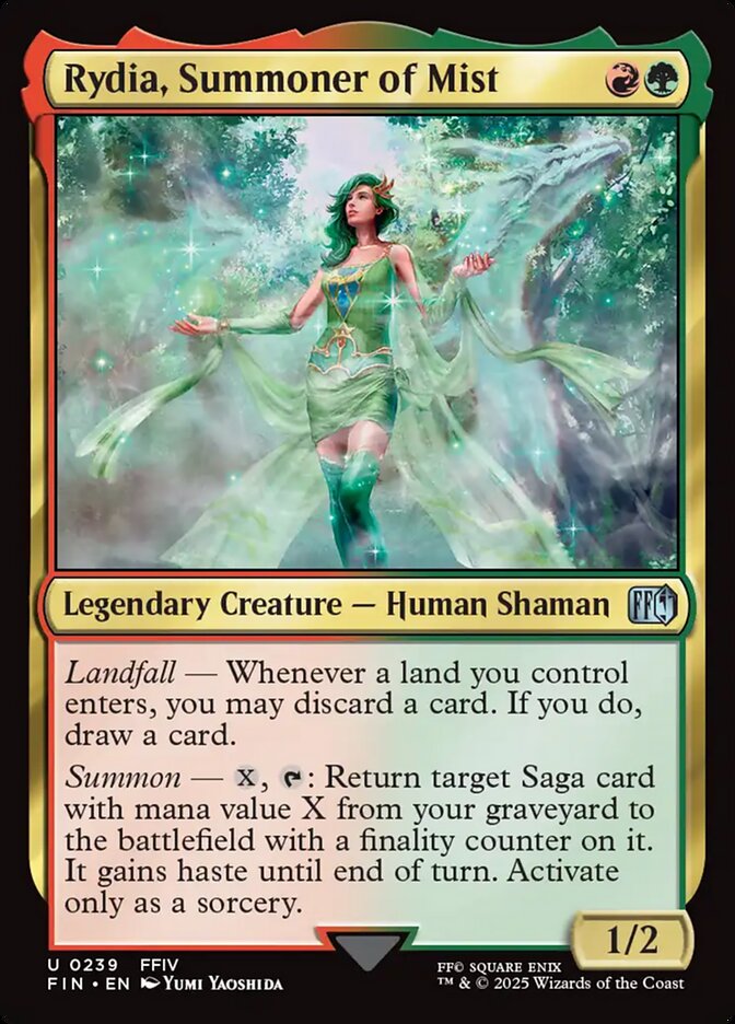 Rydia, Summoner of Mist - carta Magic The Gathering