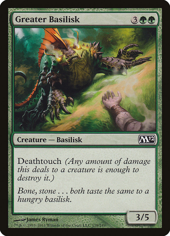 Greater Basilisk - carta Magic The Gathering