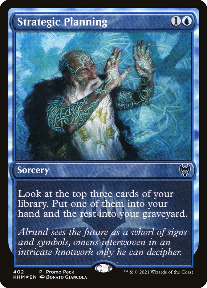 Strategic Planning - carta Magic The Gathering