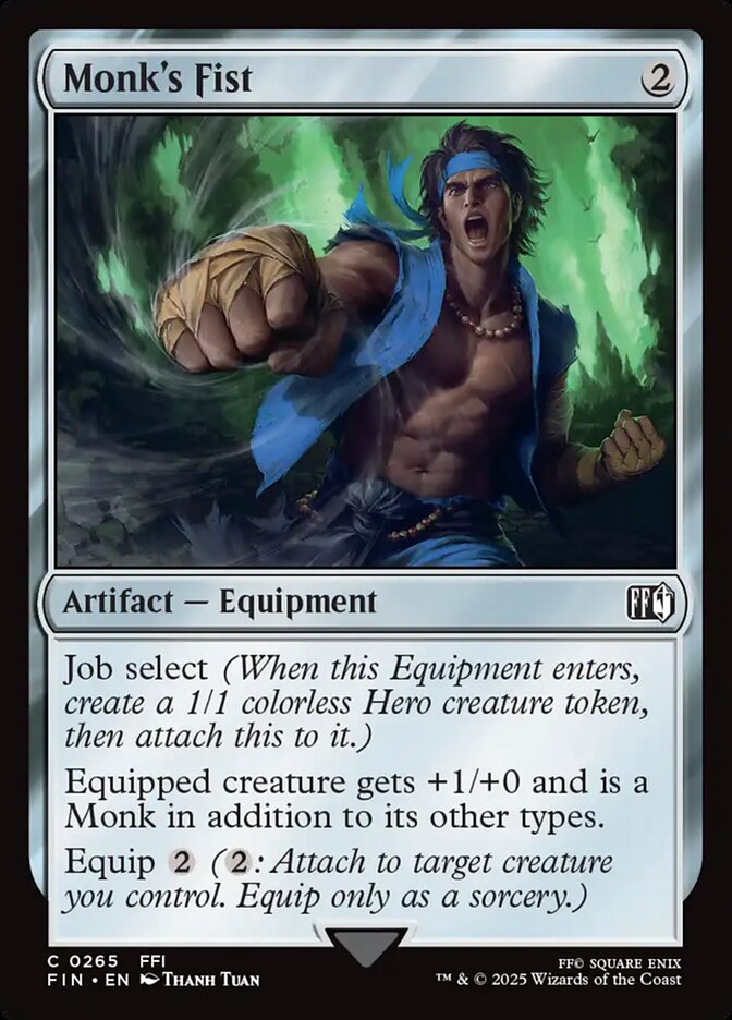 Monk's Fist - carta Magic The Gathering