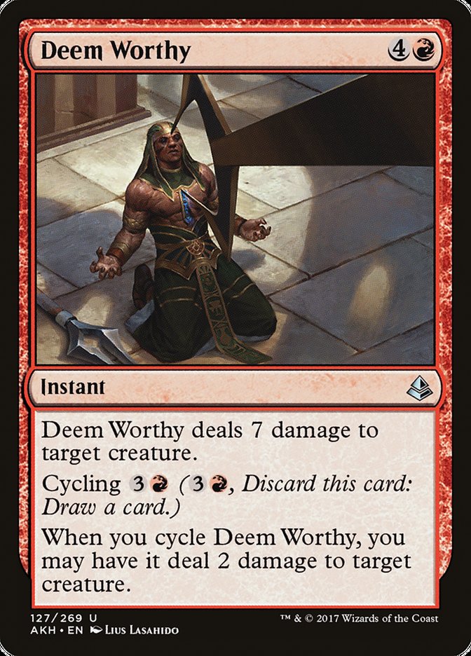 Deem Worthy - carta Magic The Gathering