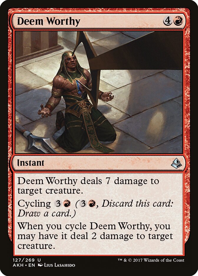Deem Worthy - carta Magic The Gathering