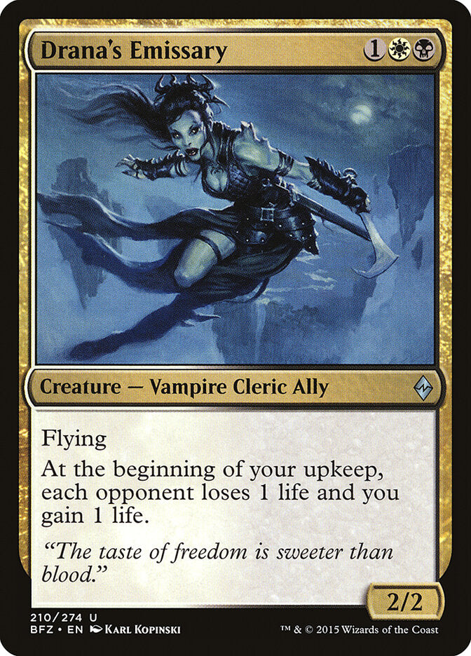 Drana's Emissary - carta Magic The Gathering