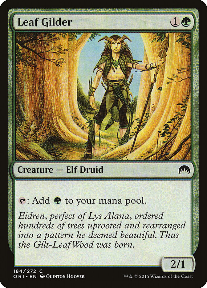 Leaf Gilder - carta Magic The Gathering