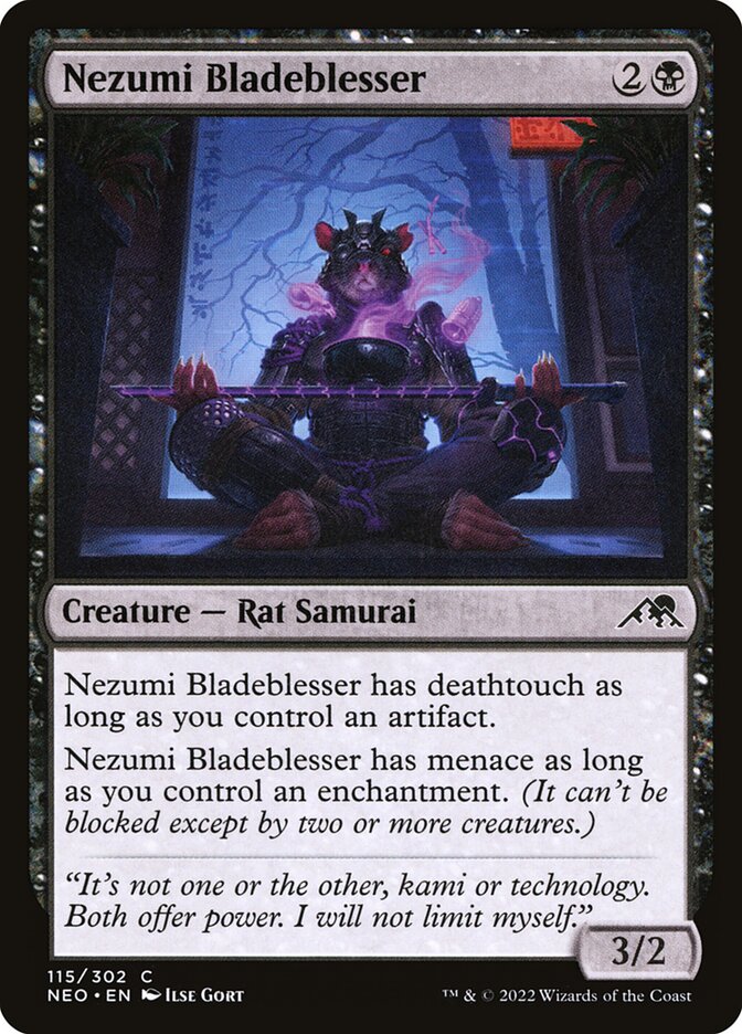 Nezumi Bladeblesser - carta Magic The Gathering