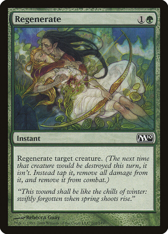 Regenerate - carta Magic The Gathering