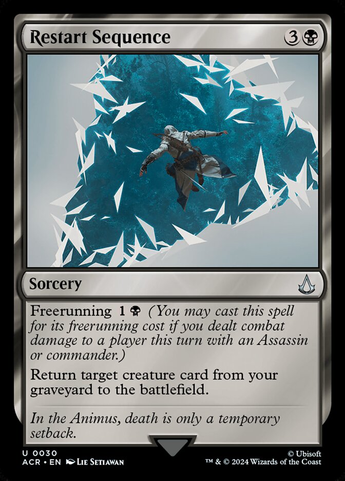 Restart Sequence - carta Magic The Gathering