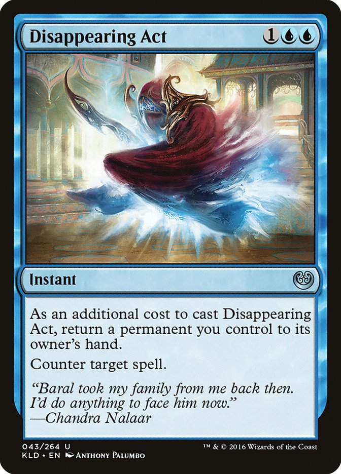Disappearing Act - carta Magic The Gathering