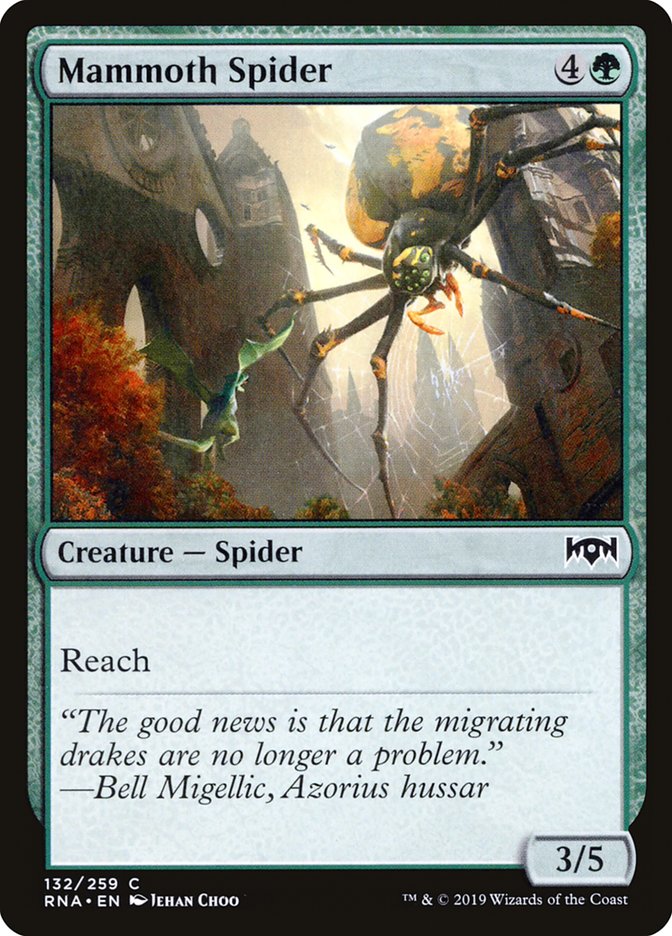Mammoth Spider - carta Magic The Gathering