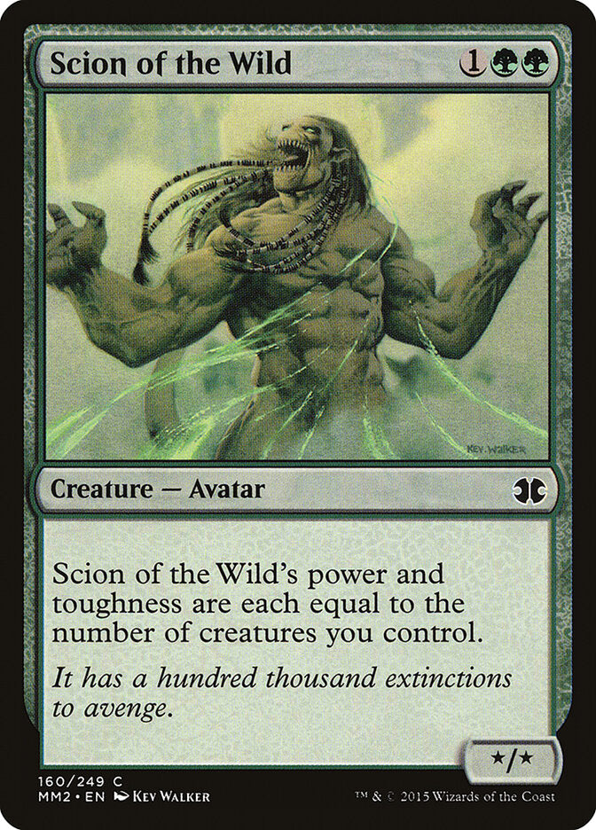 Scion of the Wild - carta Magic The Gathering