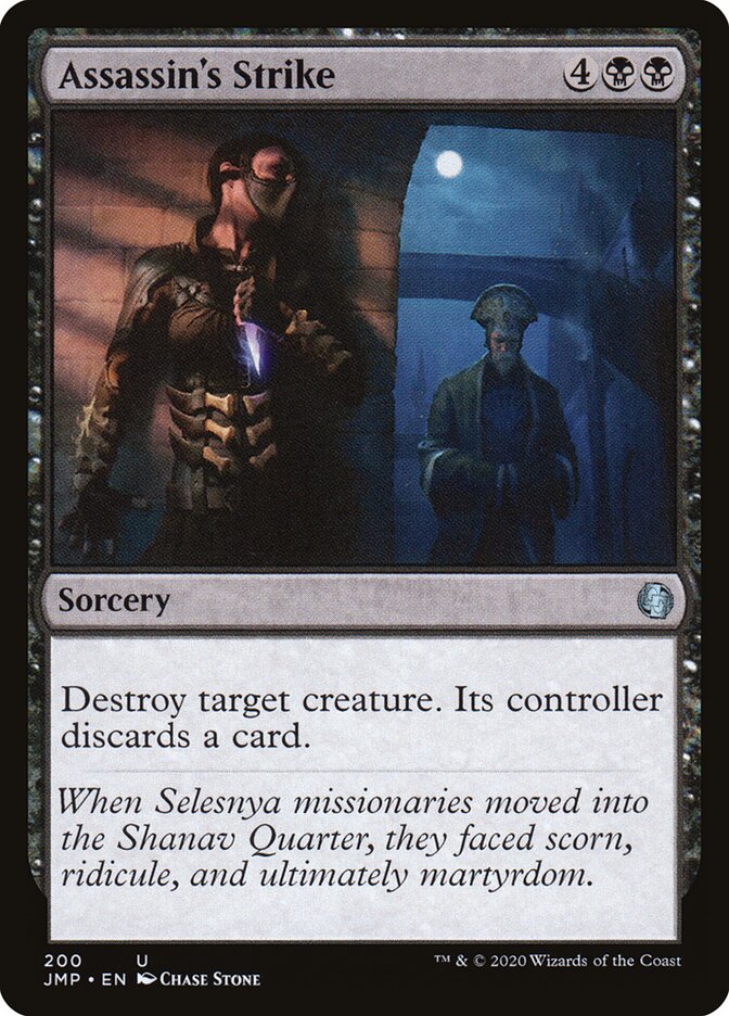 Assassin's Strike - carta Magic The Gathering