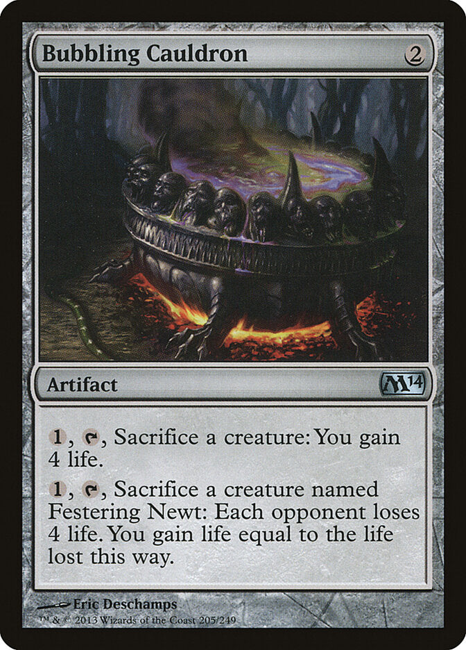 Bubbling Cauldron - carta Magic The Gathering