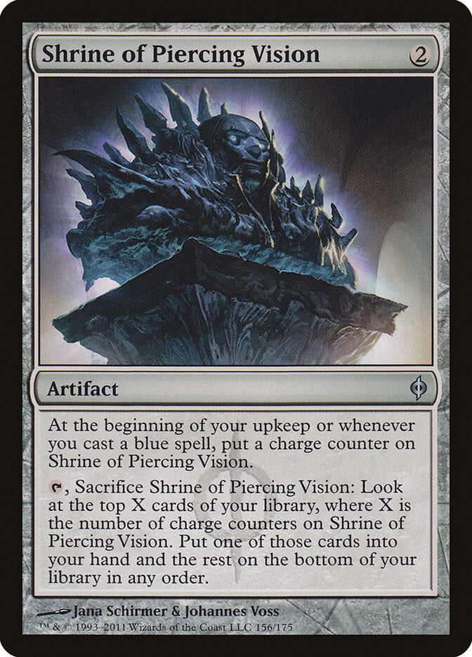 Shrine of Piercing Vision - carta Magic The Gathering