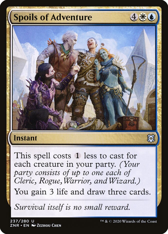 Spoils of Adventure - carta Magic The Gathering