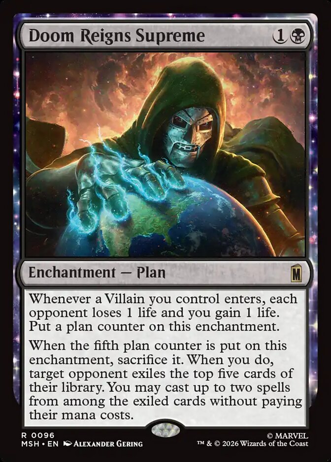 Doom Reigns Supreme - carta Magic The Gathering
