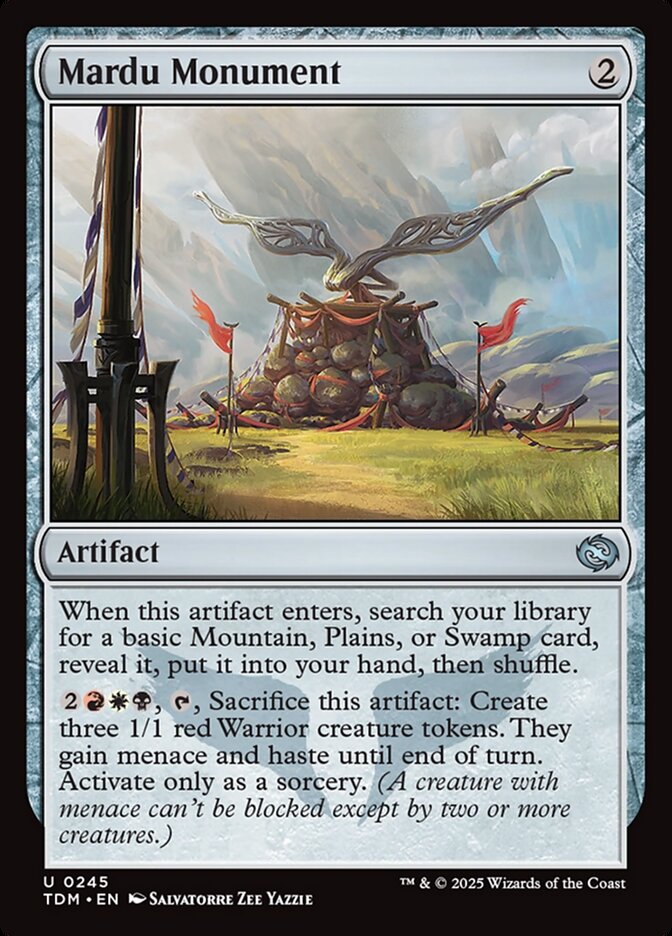 Mardu Monument - carta Magic The Gathering