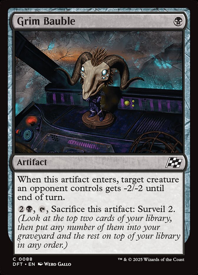 Grim Bauble - carta Magic The Gathering