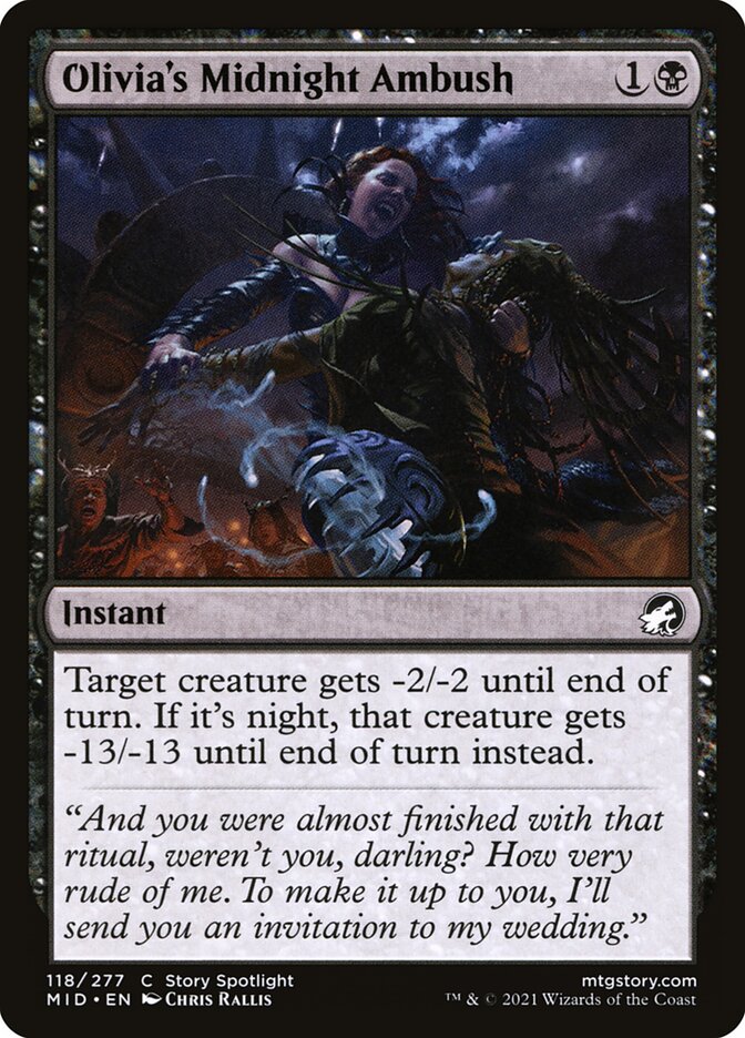 Olivia's Midnight Ambush - carta Magic The Gathering