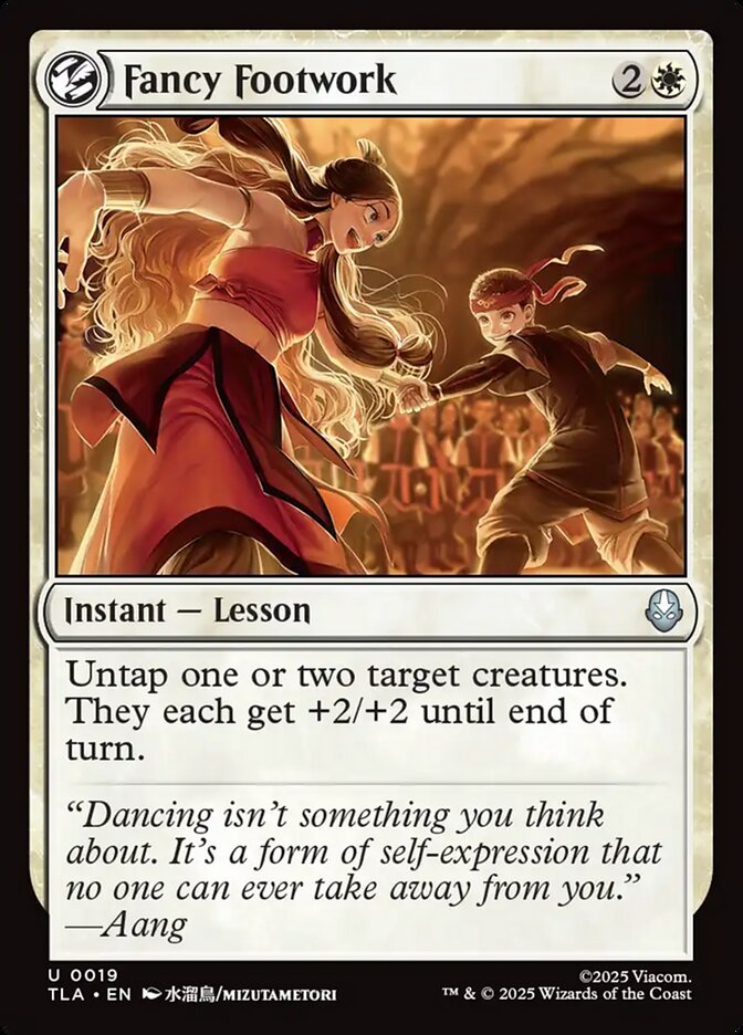 Fancy Footwork - carta Magic The Gathering