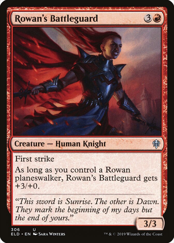 Rowan's Battleguard - carta Magic The Gathering
