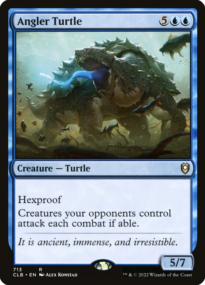 Angler Turtle - carta Magic The Gathering